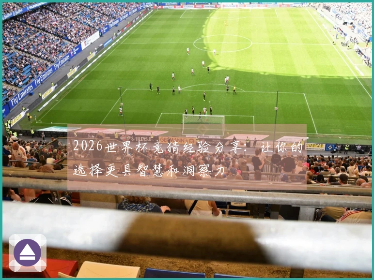 2026世界杯竞猜经验分享：让你的选择更具智慧和洞察力